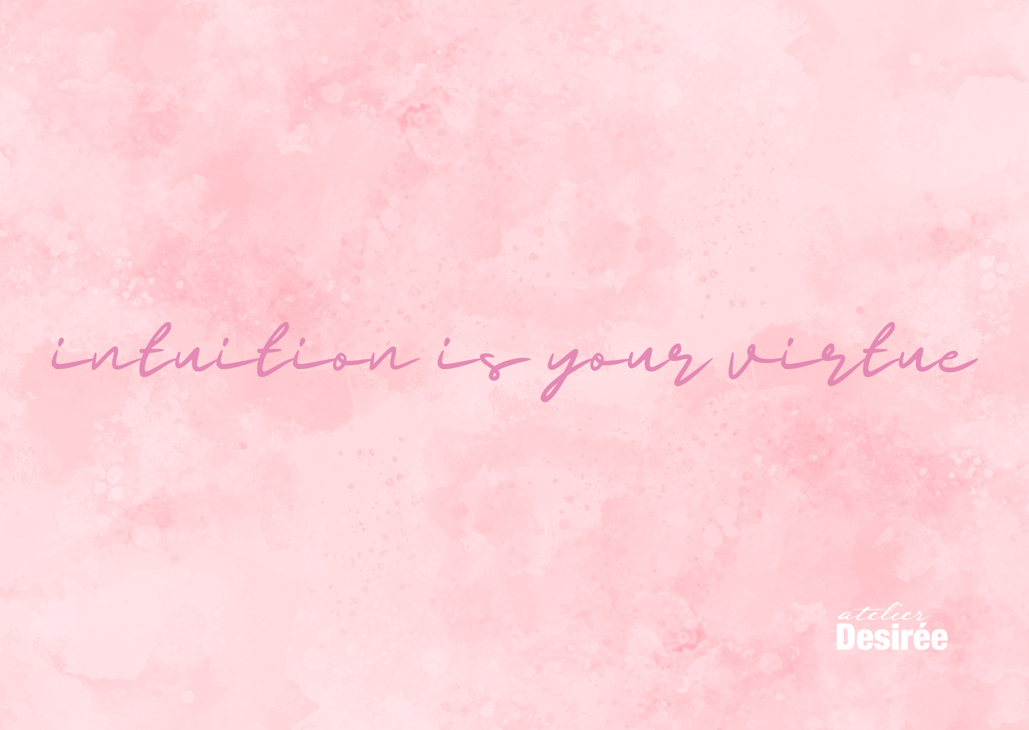 intuition is your virtue