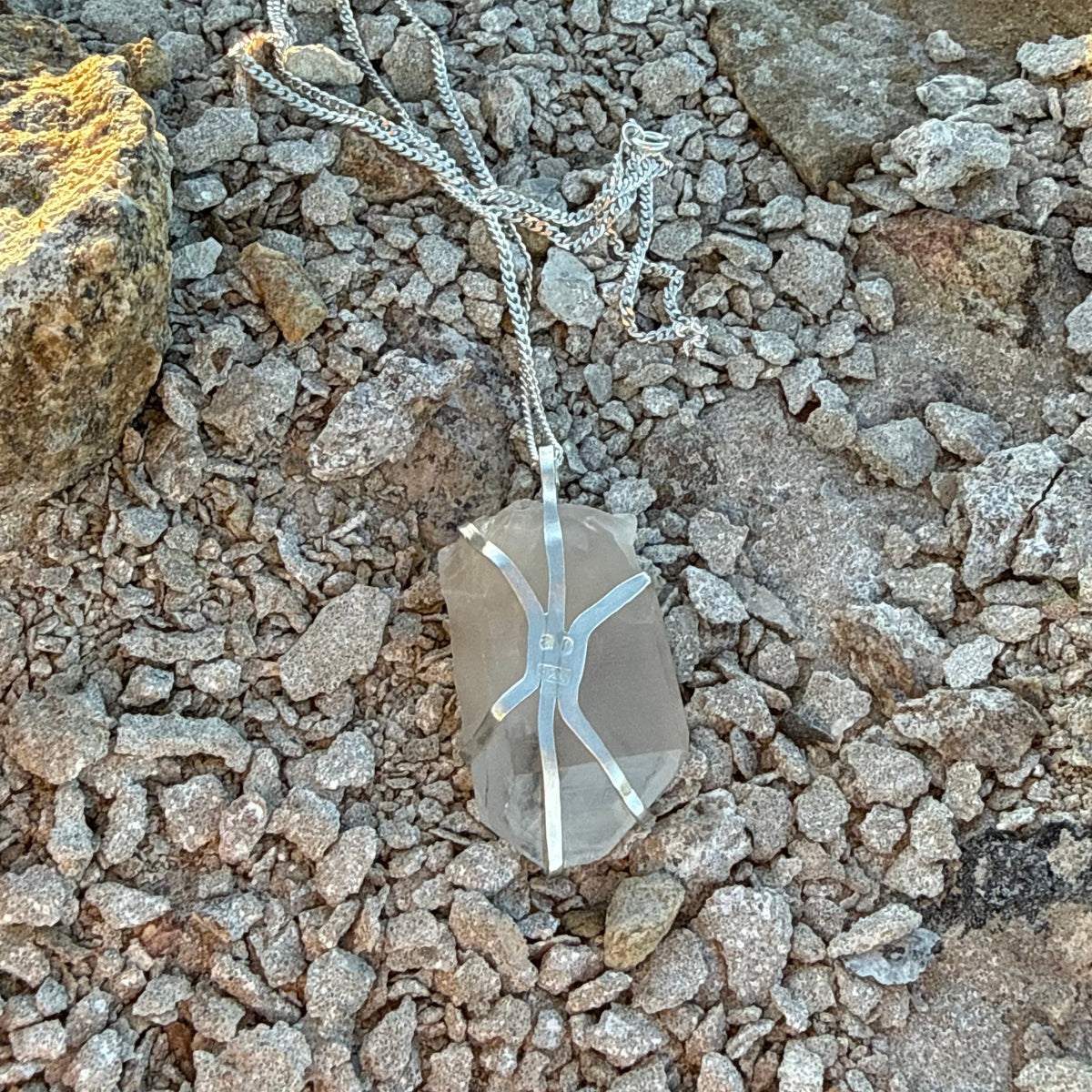 CLEAR QUARTZ pendant