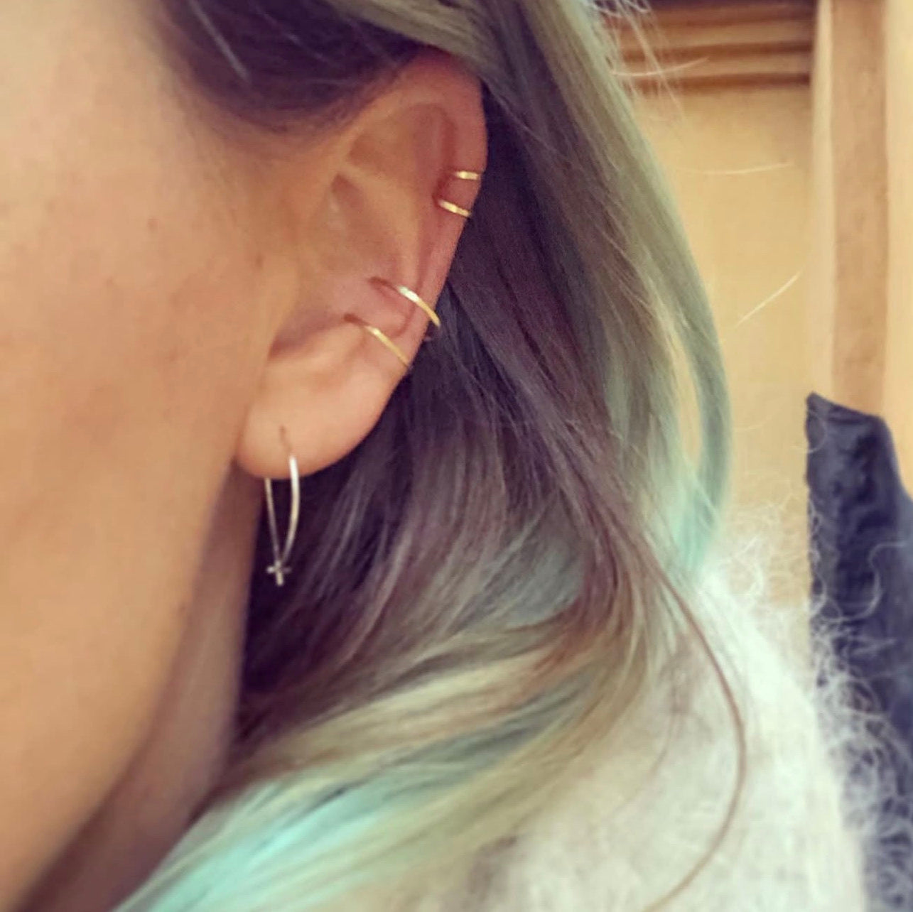 BRASS EAR CUFF