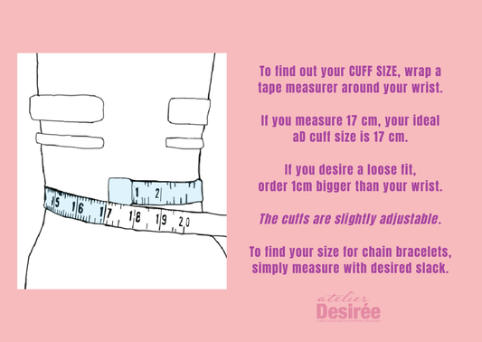 Cuff & Bracelet Sizes