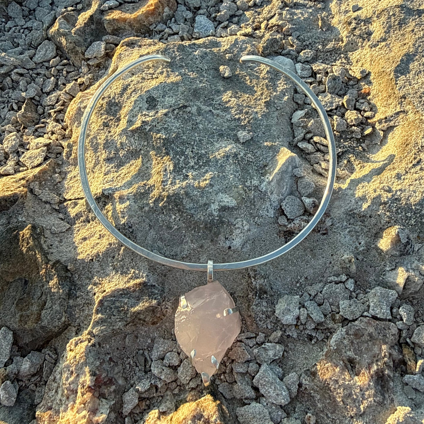 ROSE QUARTZ pendant