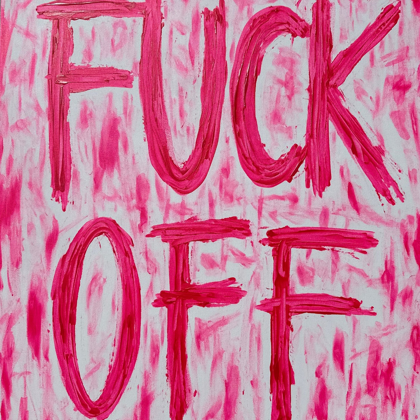 FUCK OFF (pink)