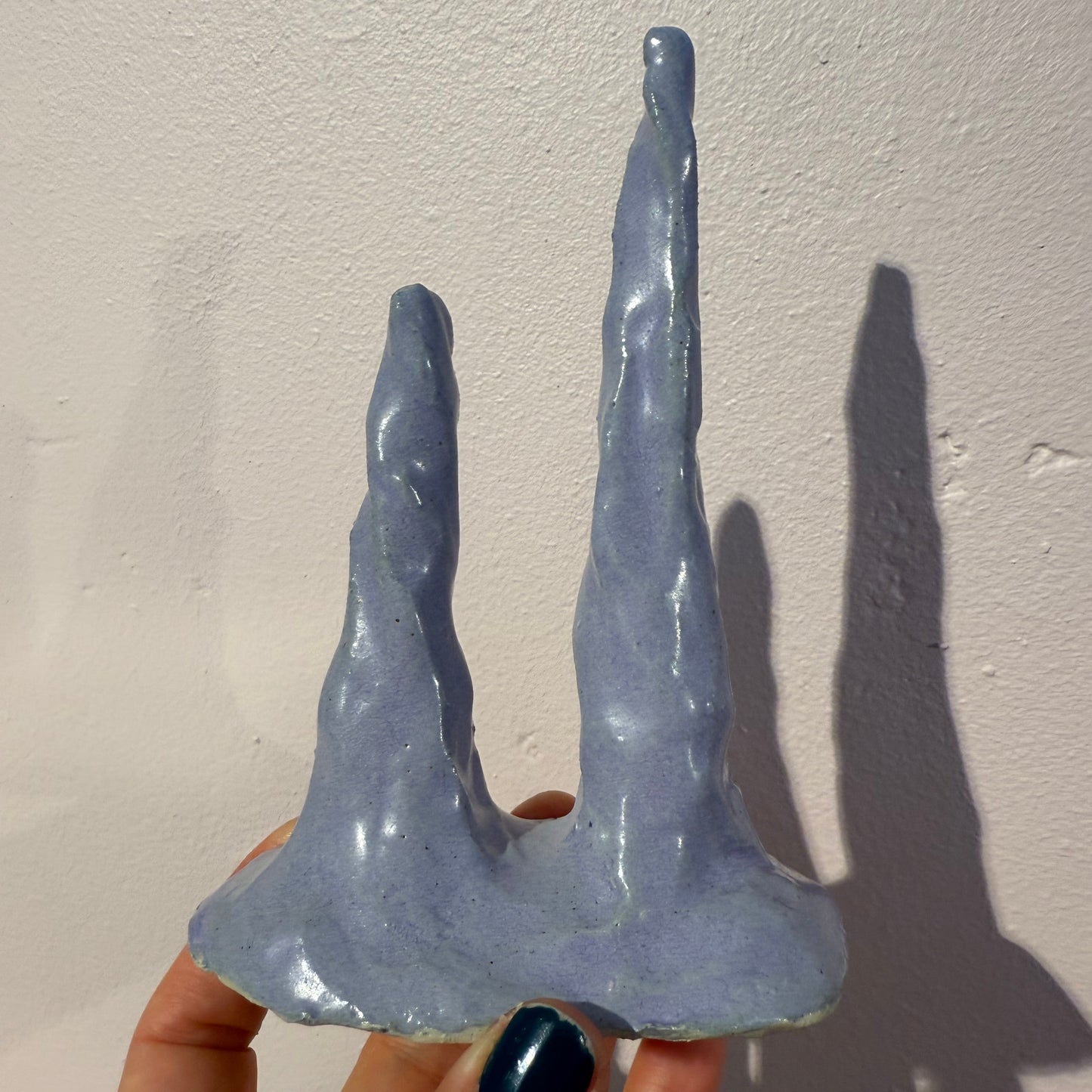 duo ringcone i purple ceramic