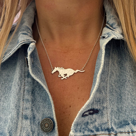 SILVER WILD HORSE
