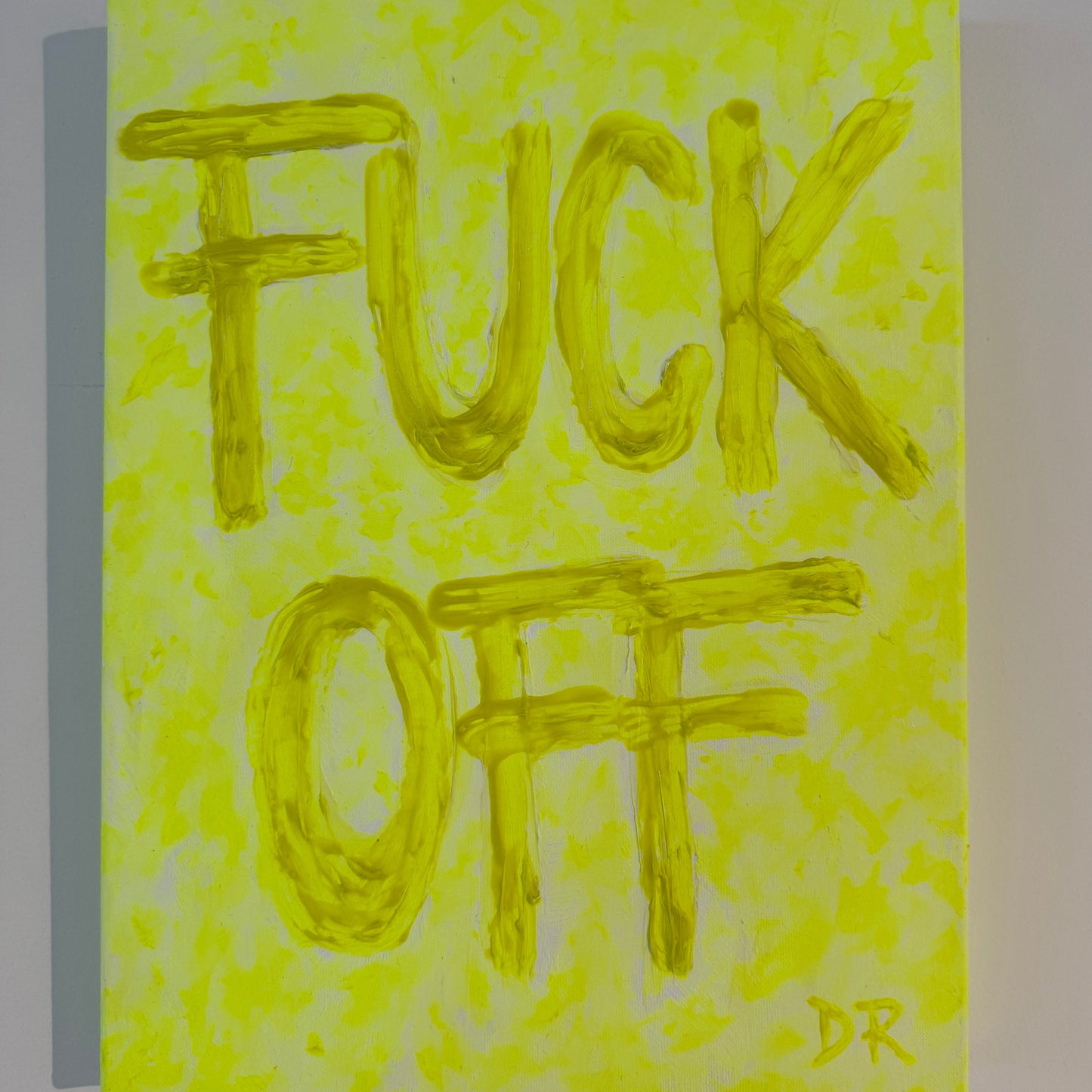 FUCK OFF (yellow)