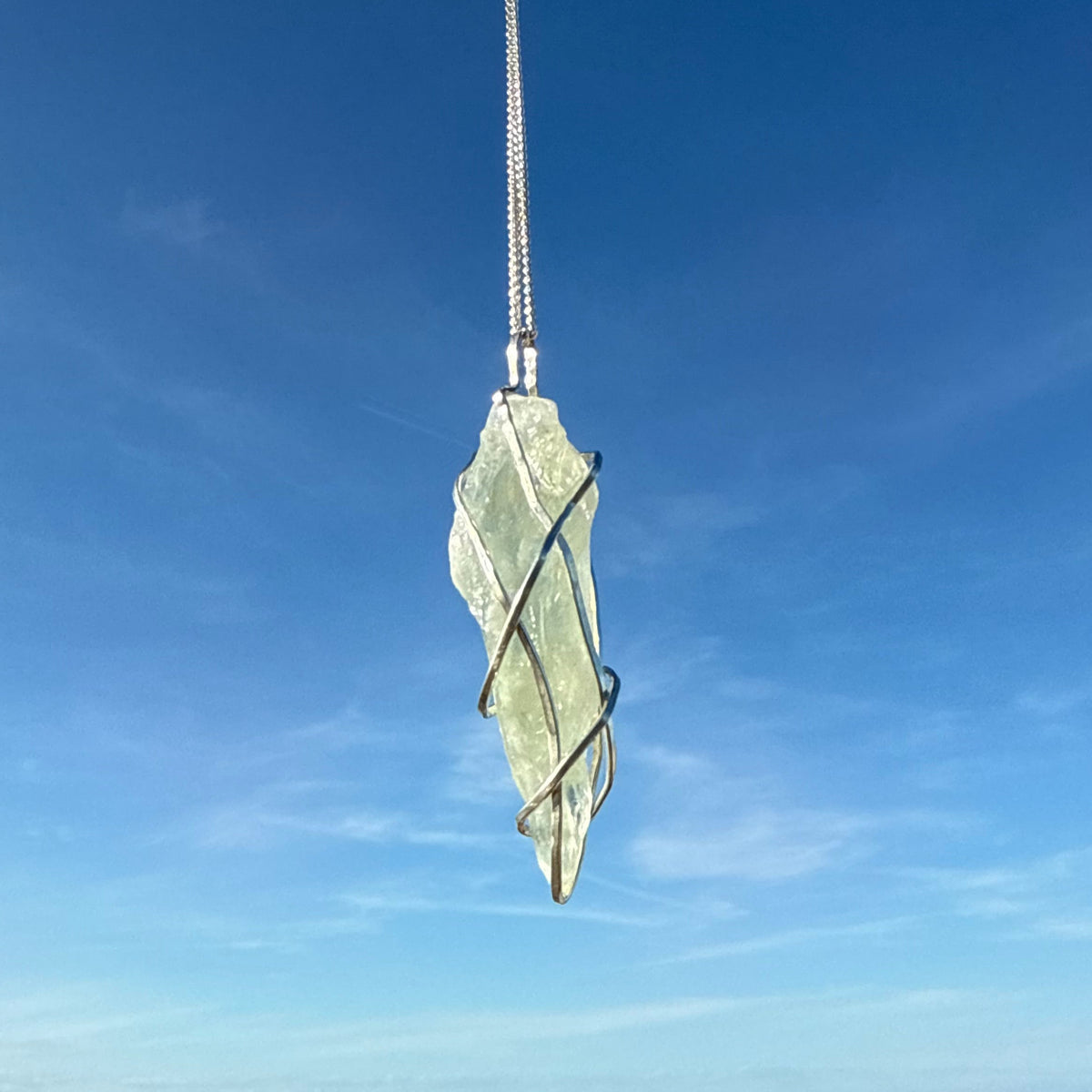 GREEN AMETHYST NECKLACE