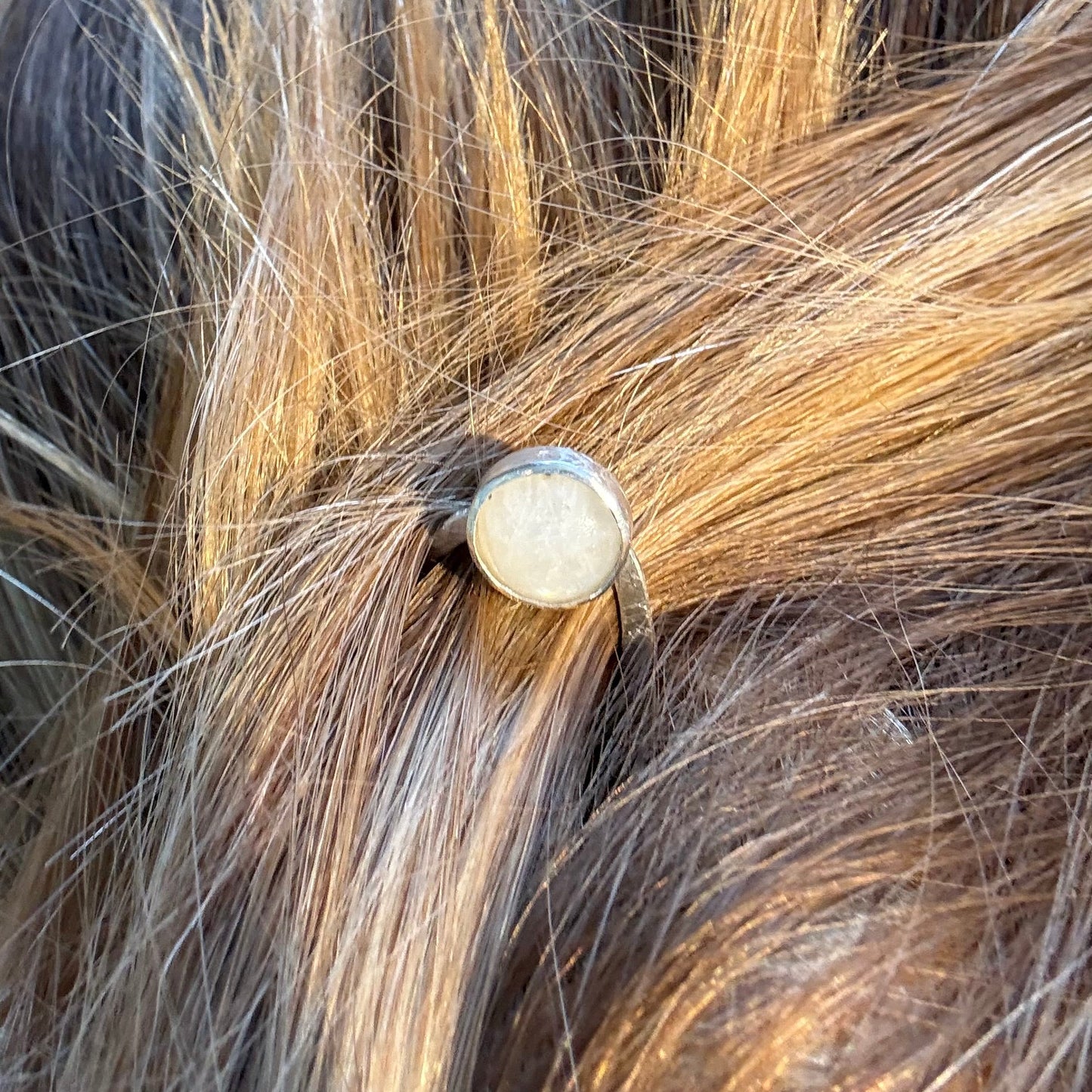 MOONSTONE HAIR PIN
