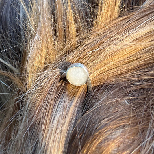 MOONSTONE HAIR PIN