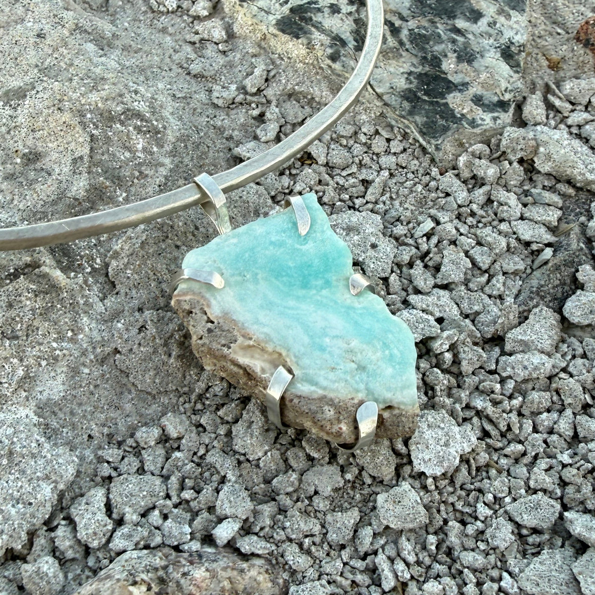 CARIBBEAN CALCITE pendant no.2