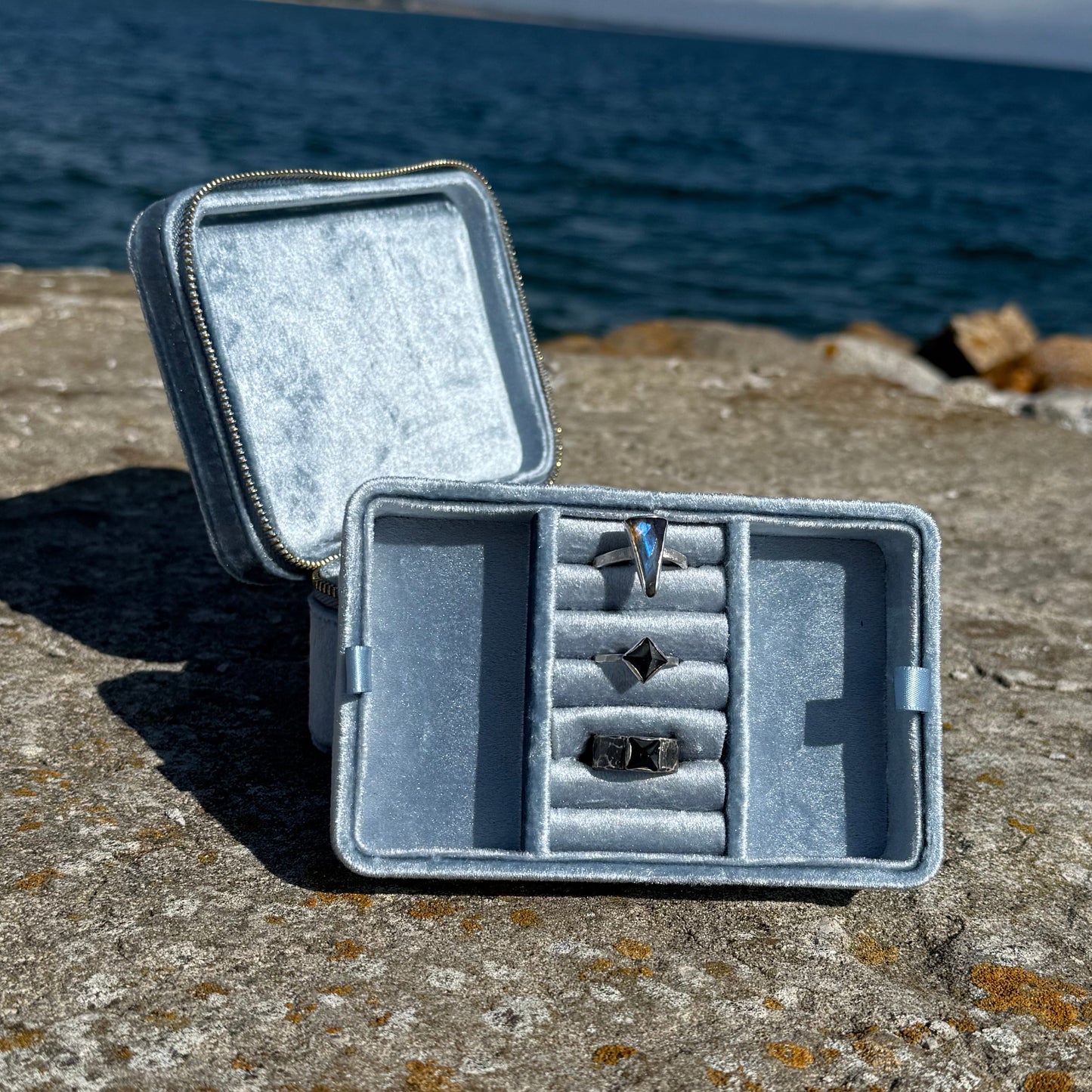 JEWELRY CASE (blue)