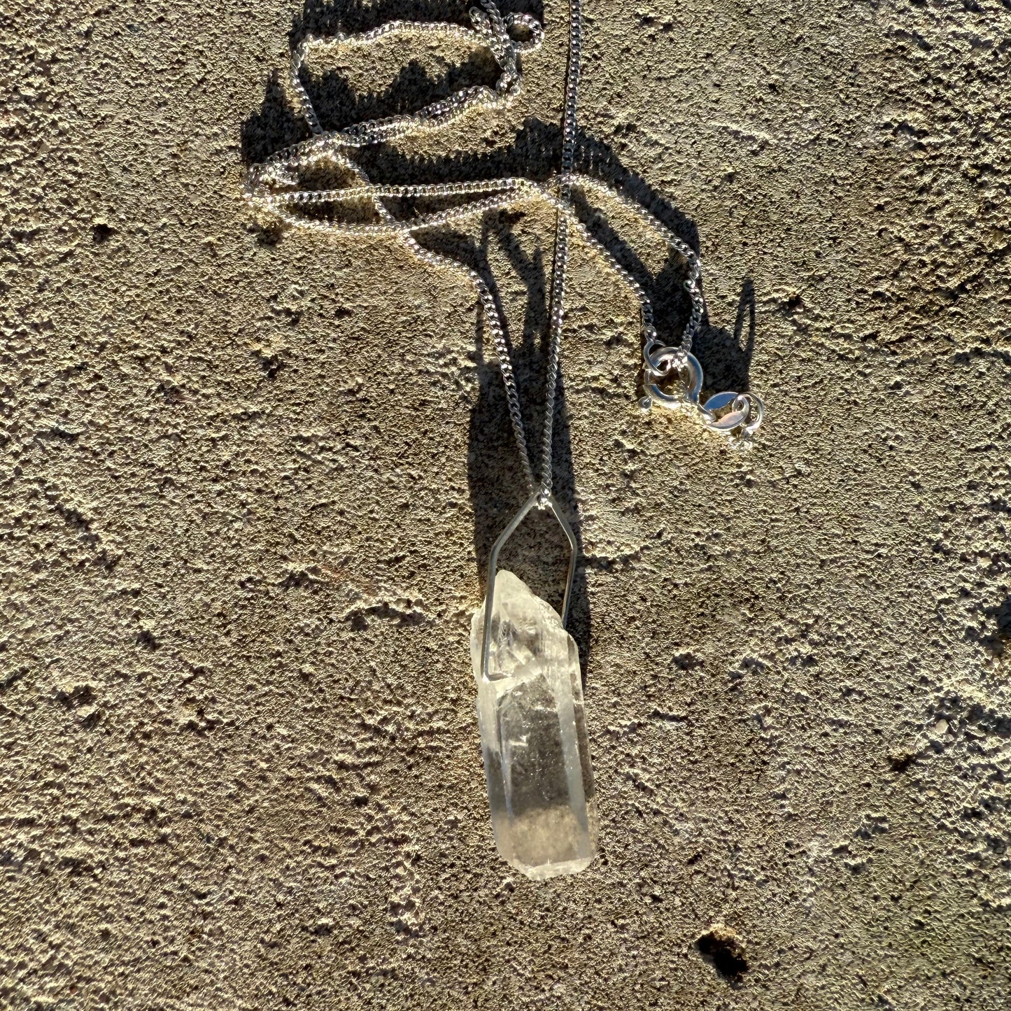 CLEAR QUARTZ - 45 cm