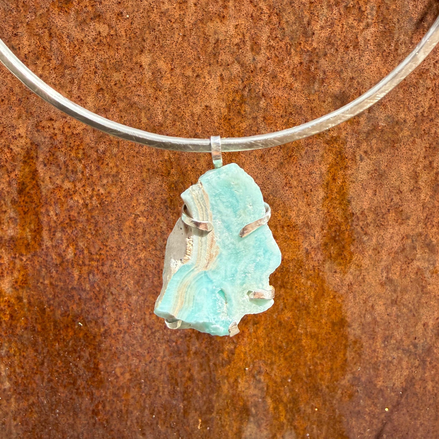 CARIBBEAN CALCITE pendant