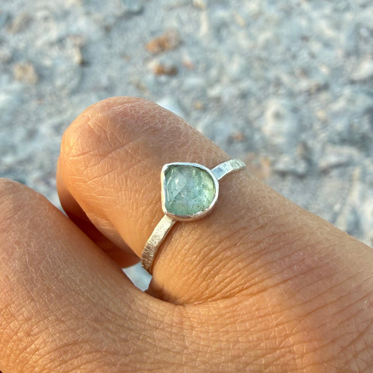GREEN TOURMALINE RING
