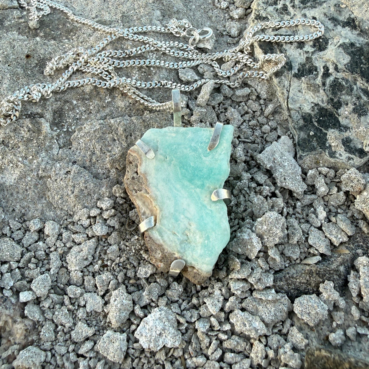 CARIBBEAN CALCITE pendant no.2
