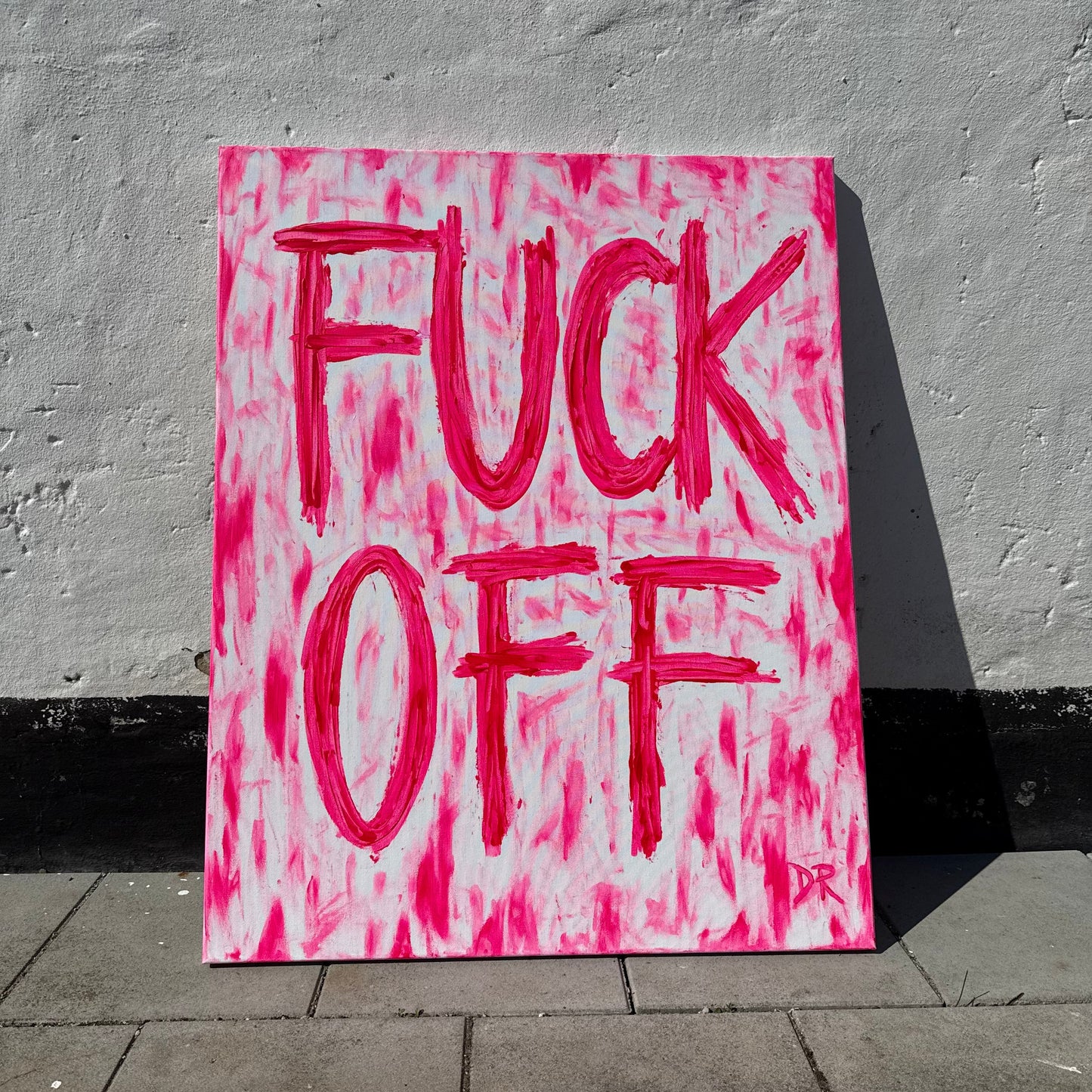 FUCK OFF (pink)
