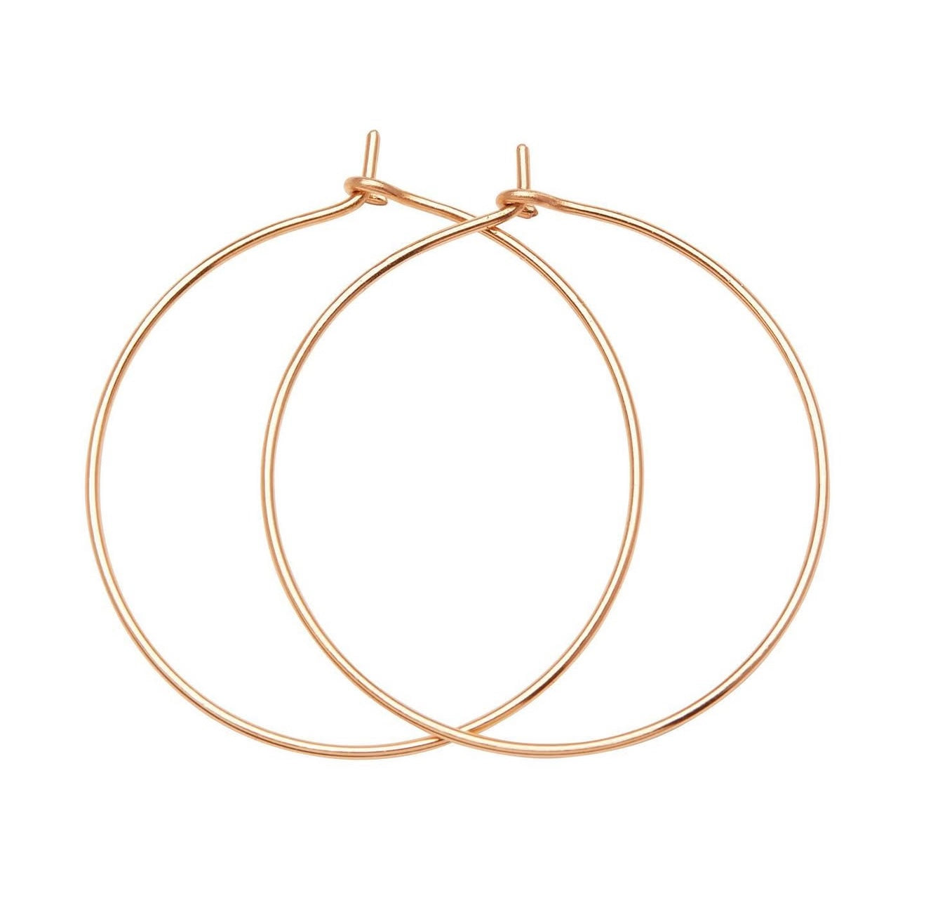 18k GOLD HOOPS XS-XL