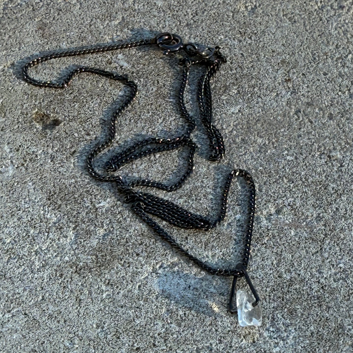 OXIDIZED CLEAR QUARTZ