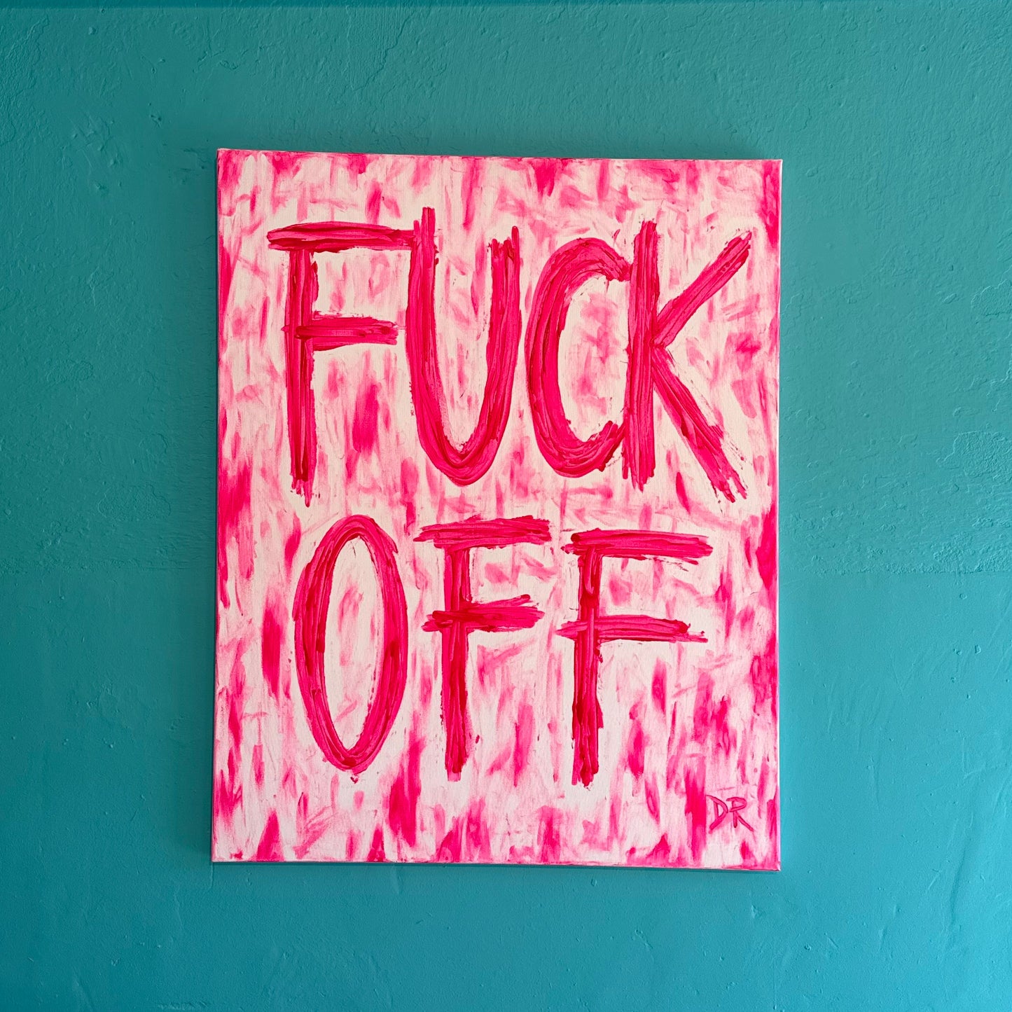 FUCK OFF (pink)