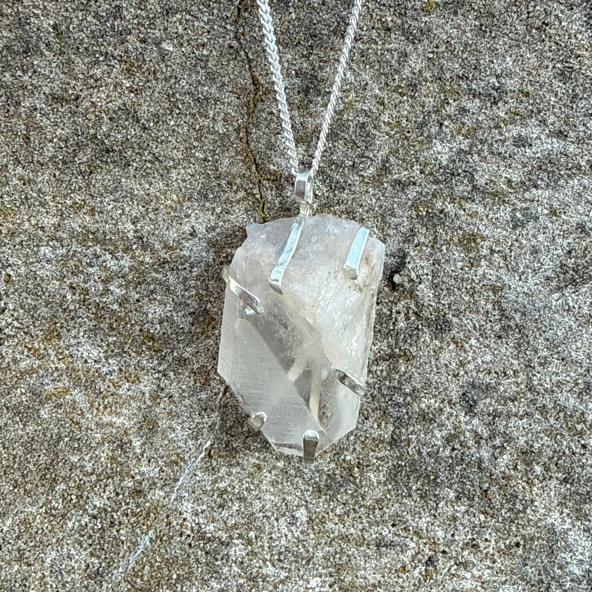 CLEAR QUARTZ pendant