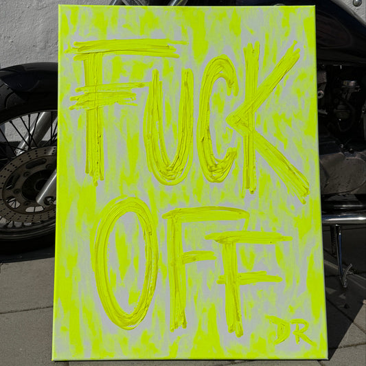 FUCK OFF (yellow)