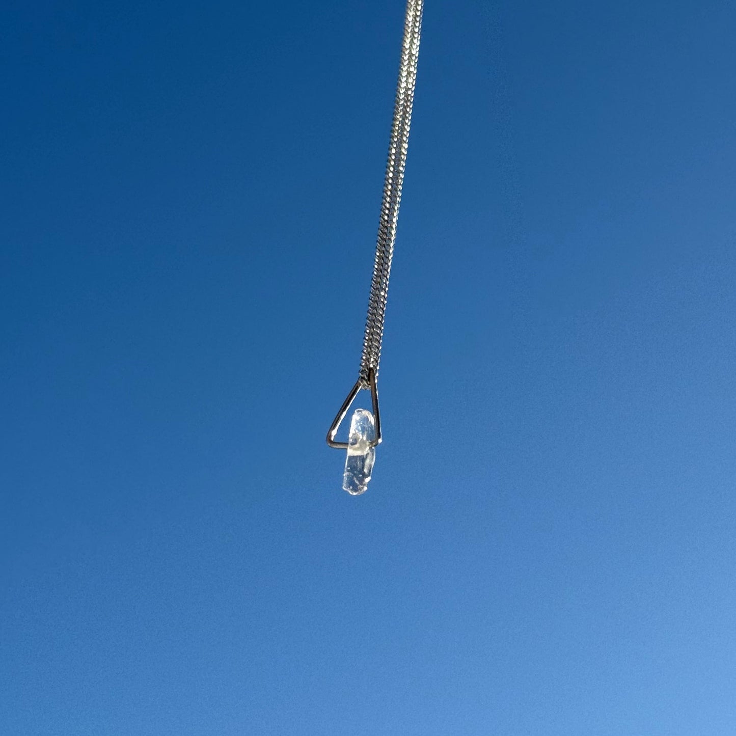 CLEAR QUARTZ NECKLACE