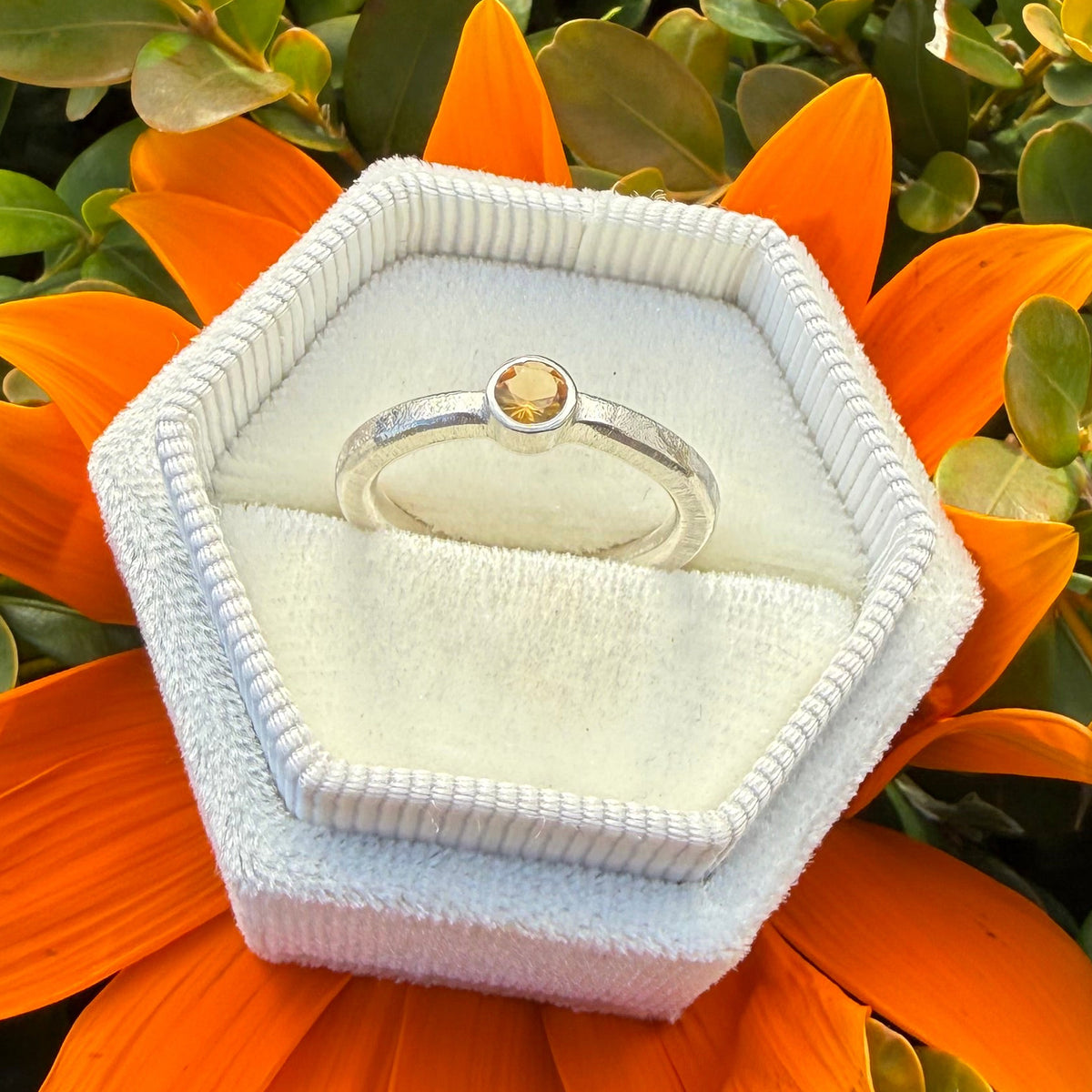 CITRINE RING