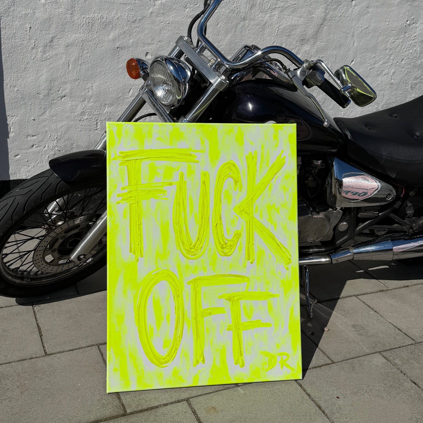 FUCK OFF (yellow)