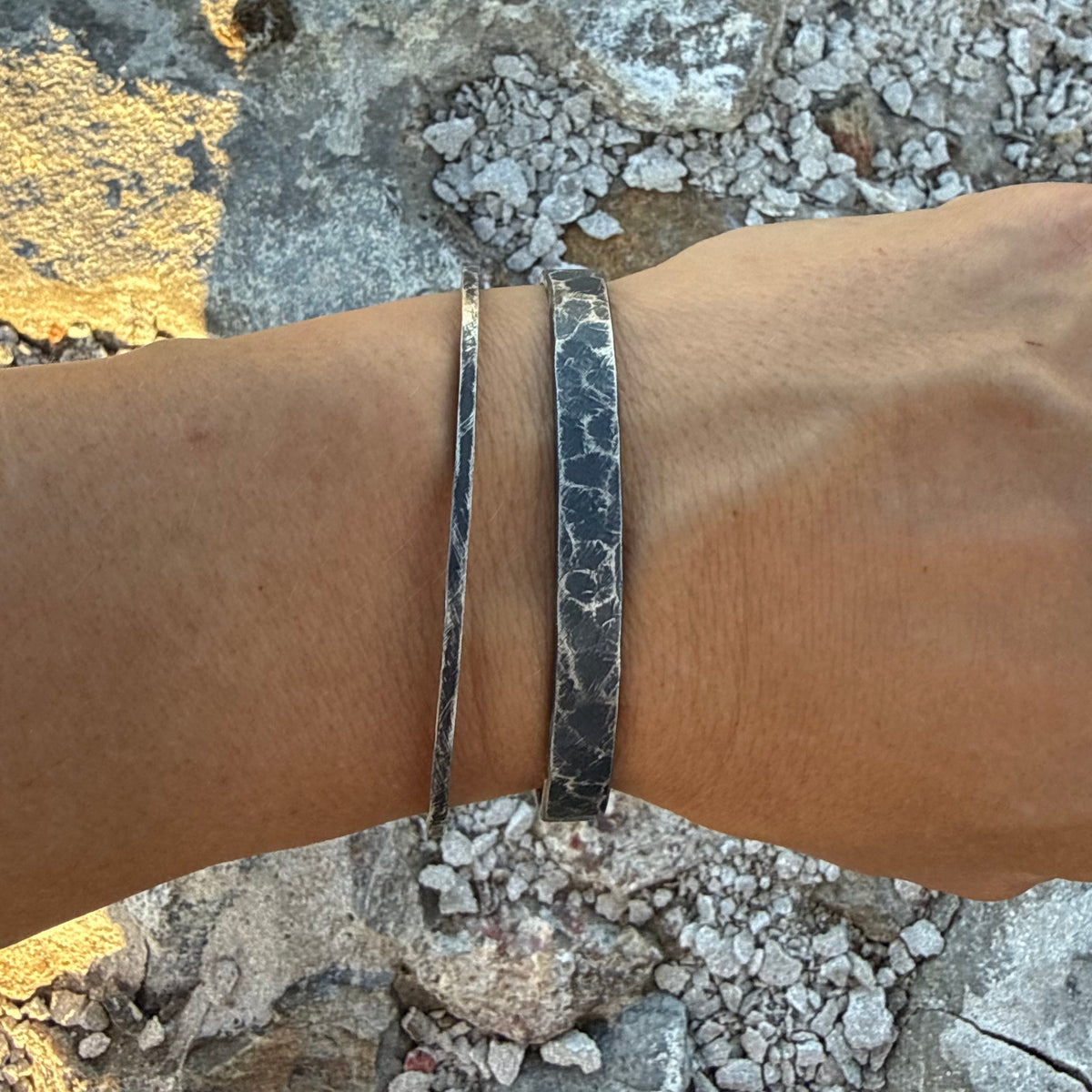HEROINE CUFF OXIDIZED