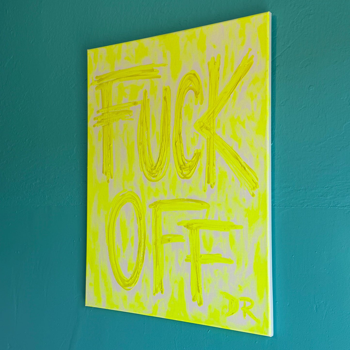 FUCK OFF (yellow)