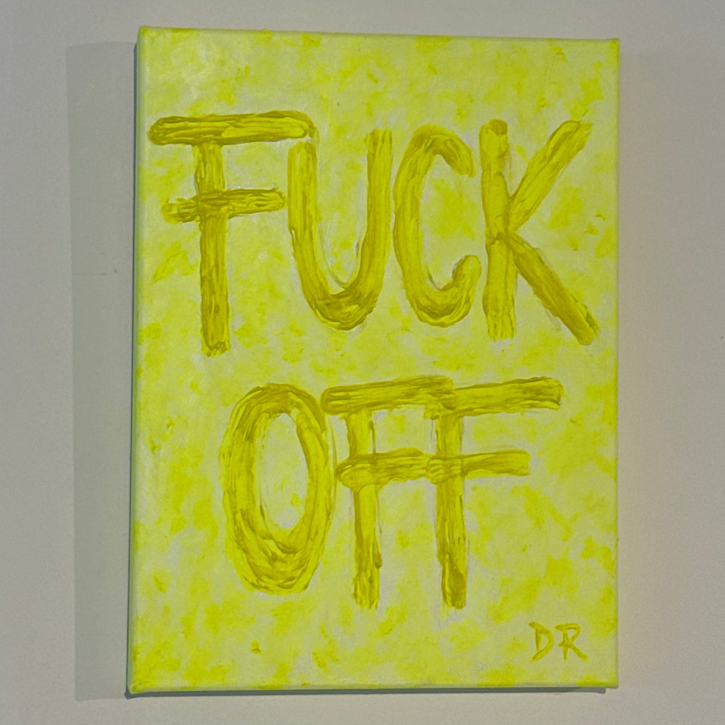 FUCK OFF (yellow)