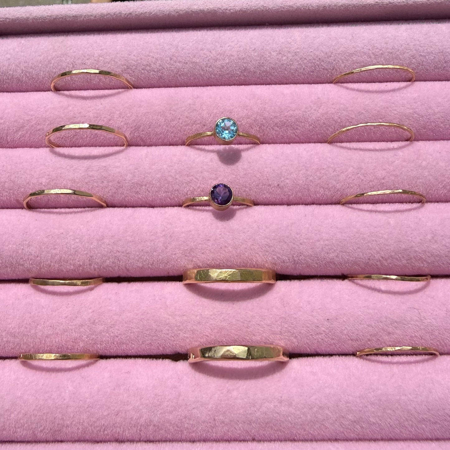 18K GOLD TOPAZ PARAIBA