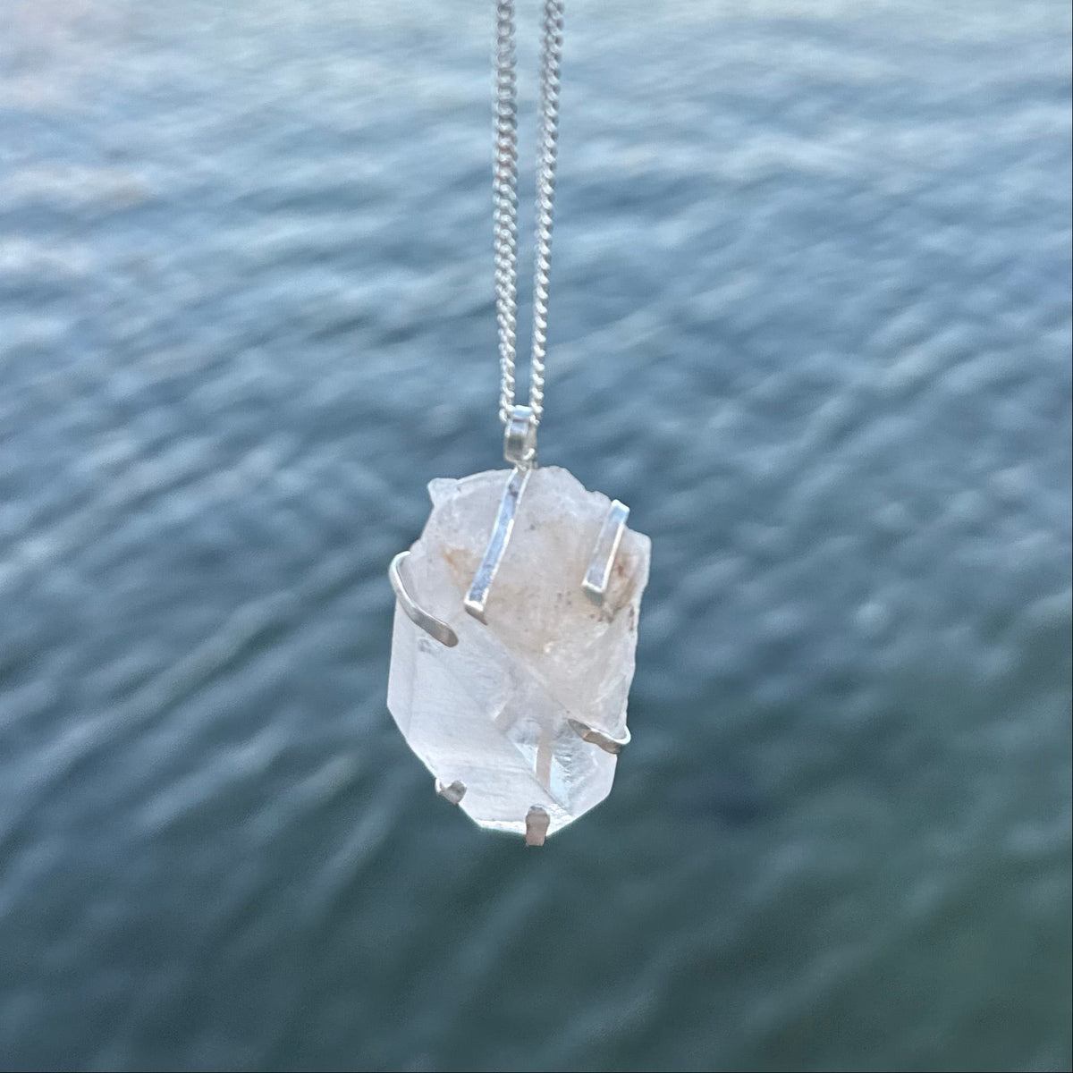 CLEAR QUARTZ pendant