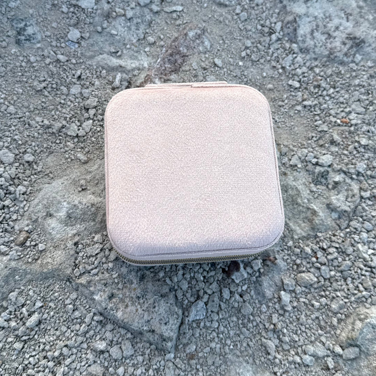 JEWELRY CASE (velvet pink)