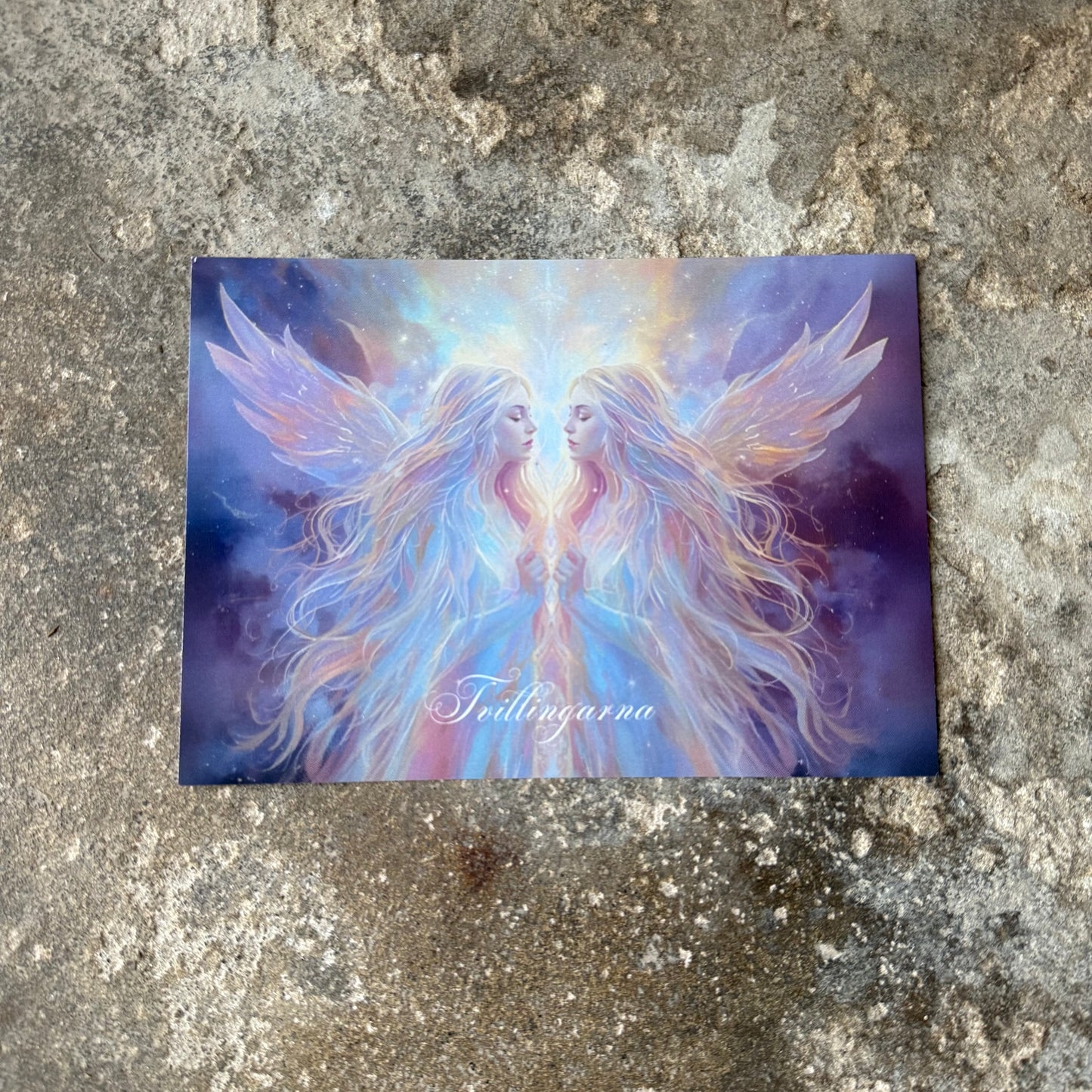 kort med stjärntecknet tvillingarna