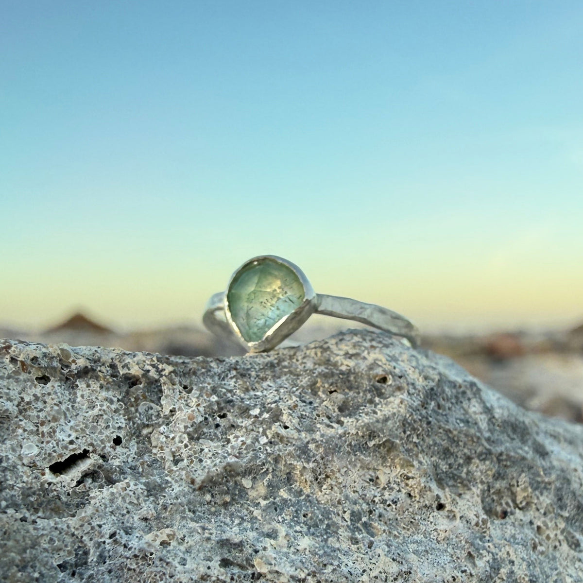 GREEN TOURMALINE RING