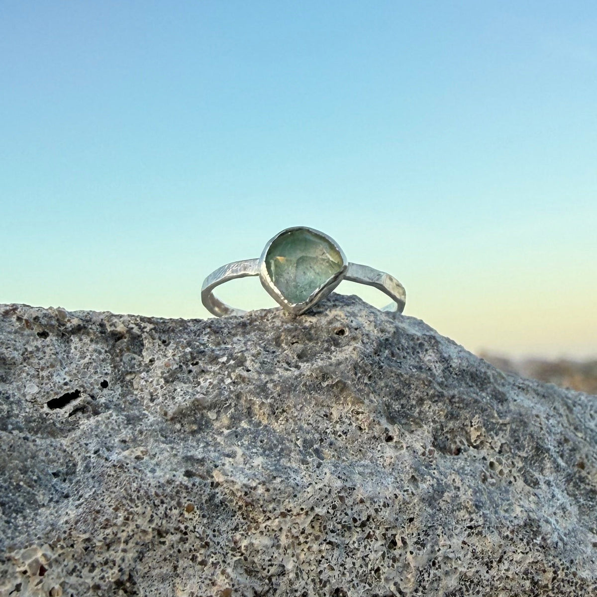 GREEN TOURMALINE RING