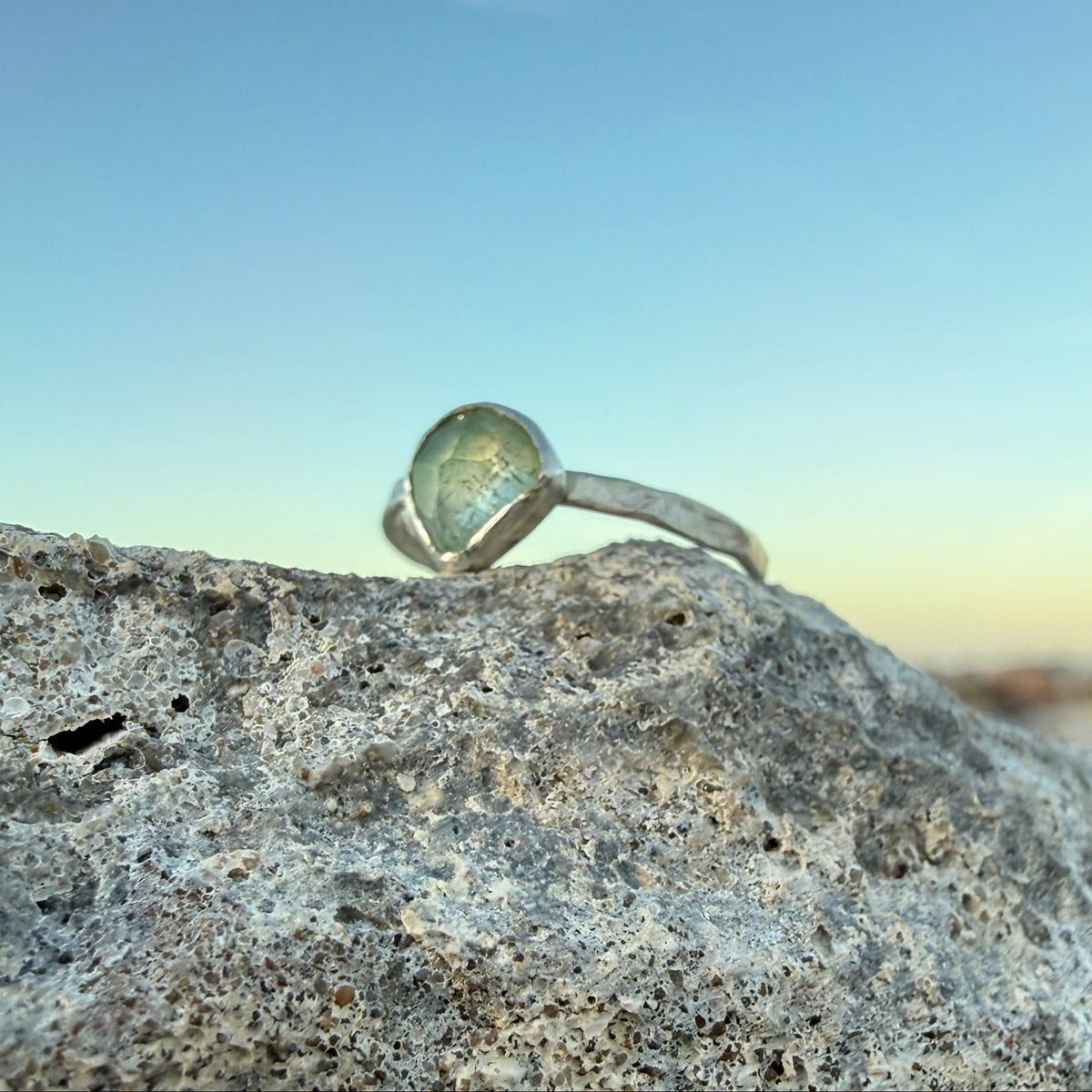GREEN TOURMALINE RING