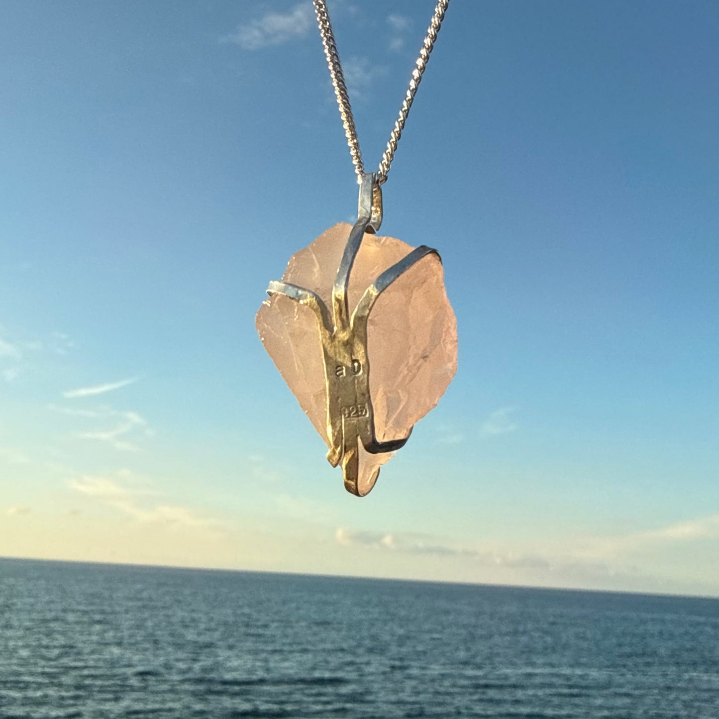 ROSE QUARTZ pendant