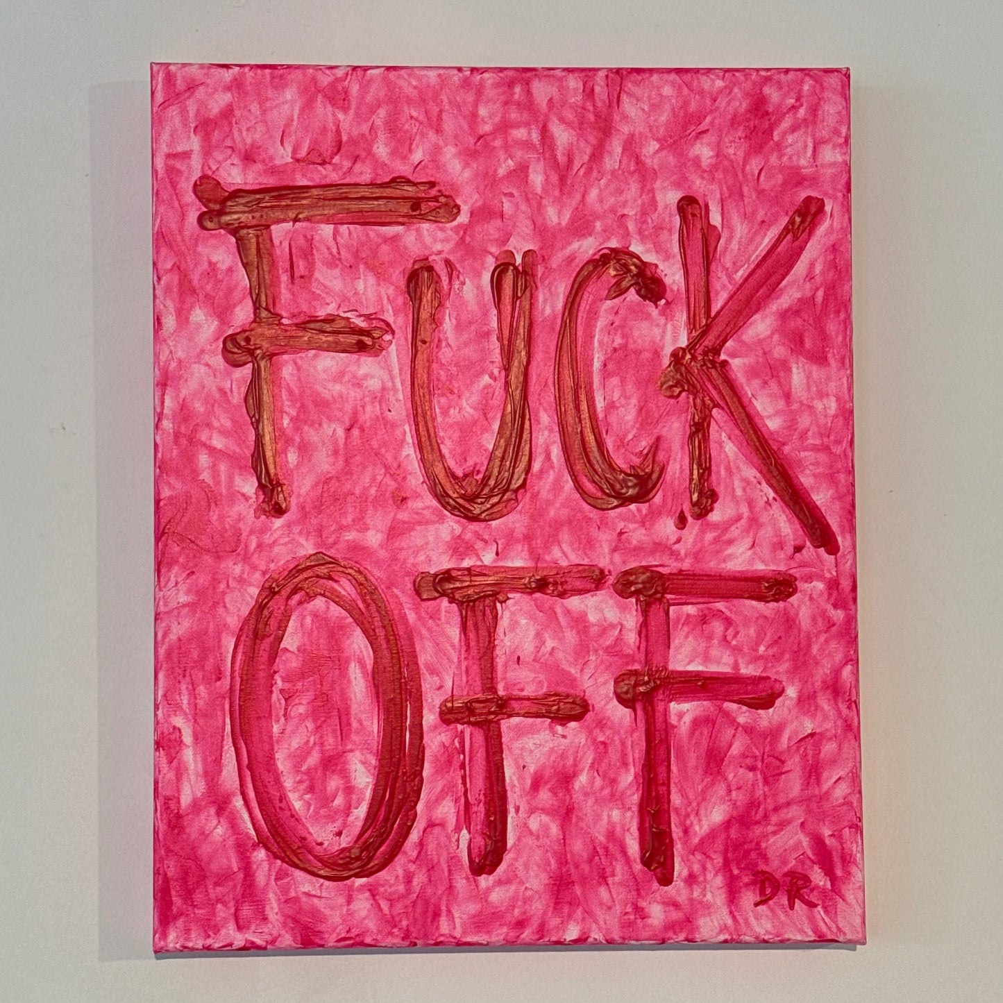 DRA ÅT HELVETE (rosa)