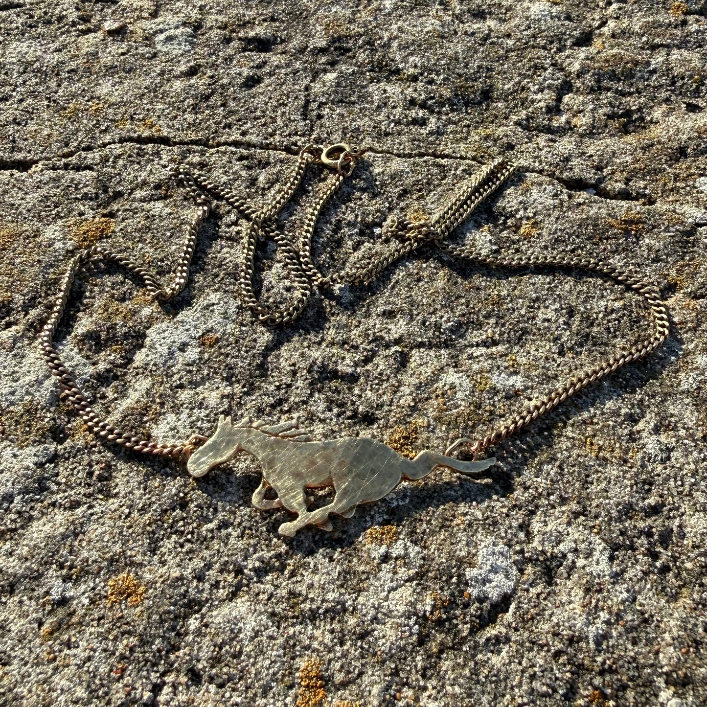 BRASS WILD HORSE