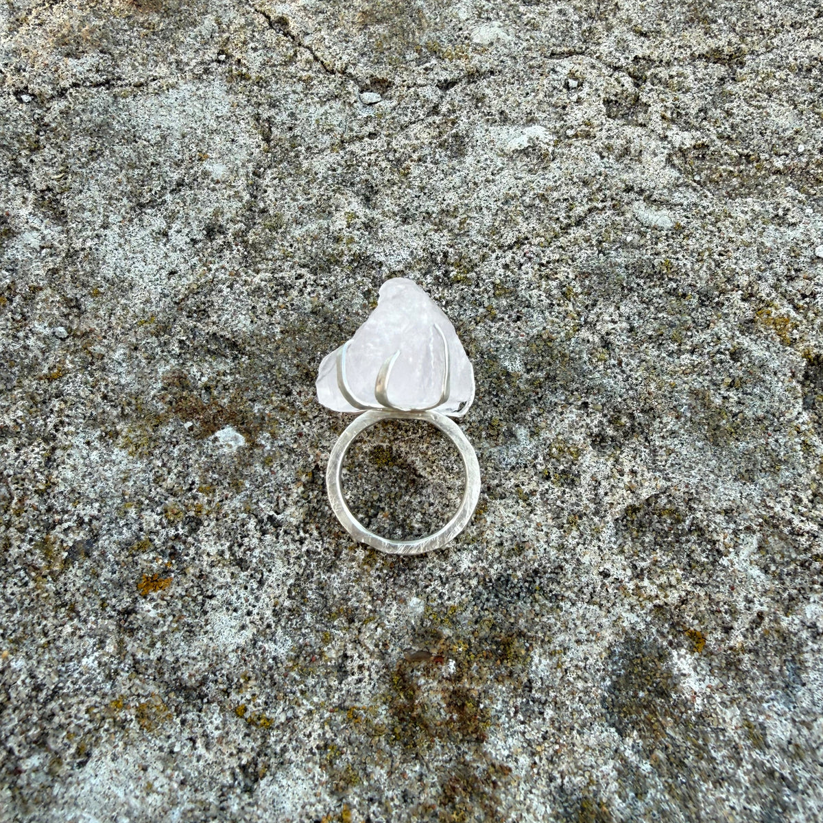 ROSE QUARTZ ring