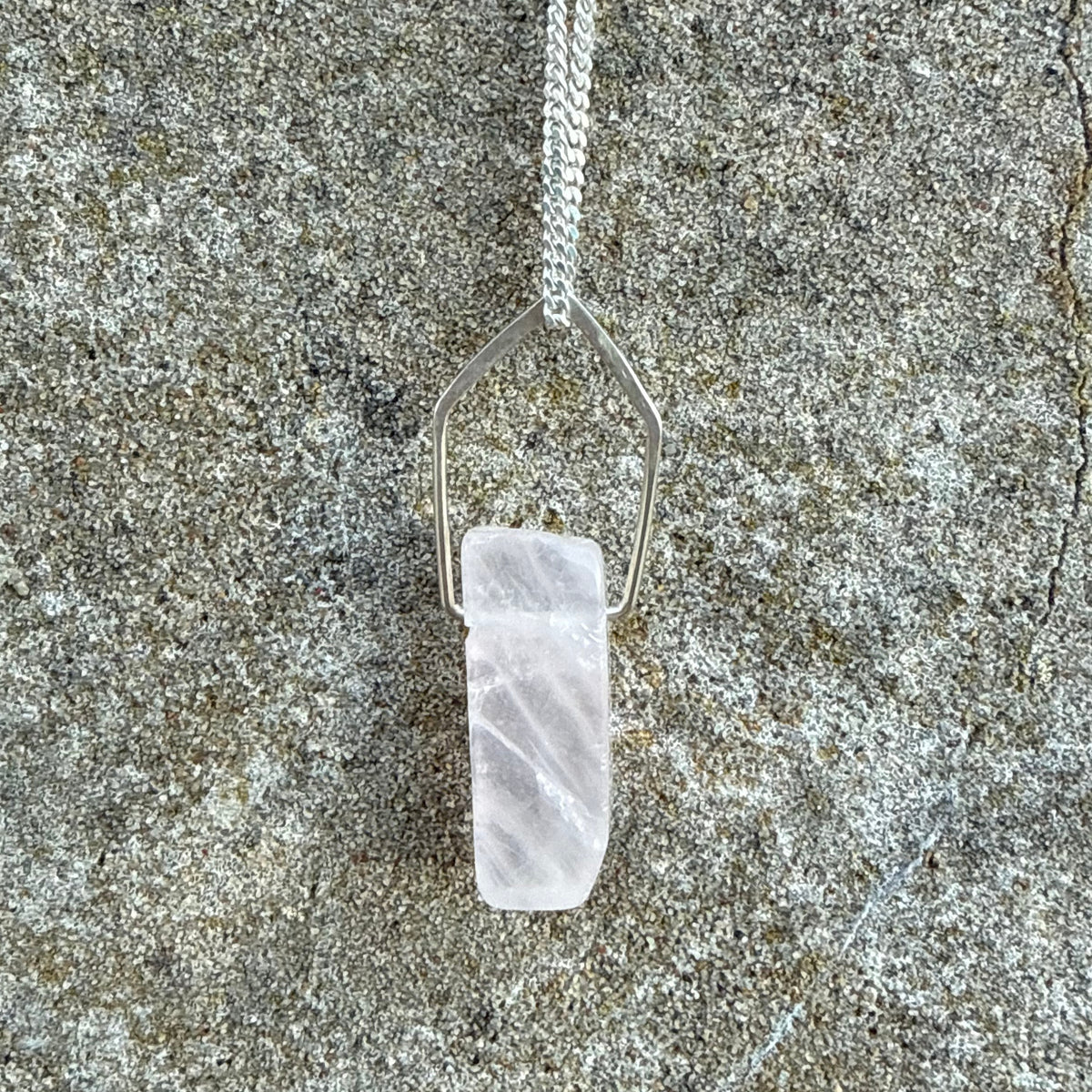ROSE QUARTZ pendants