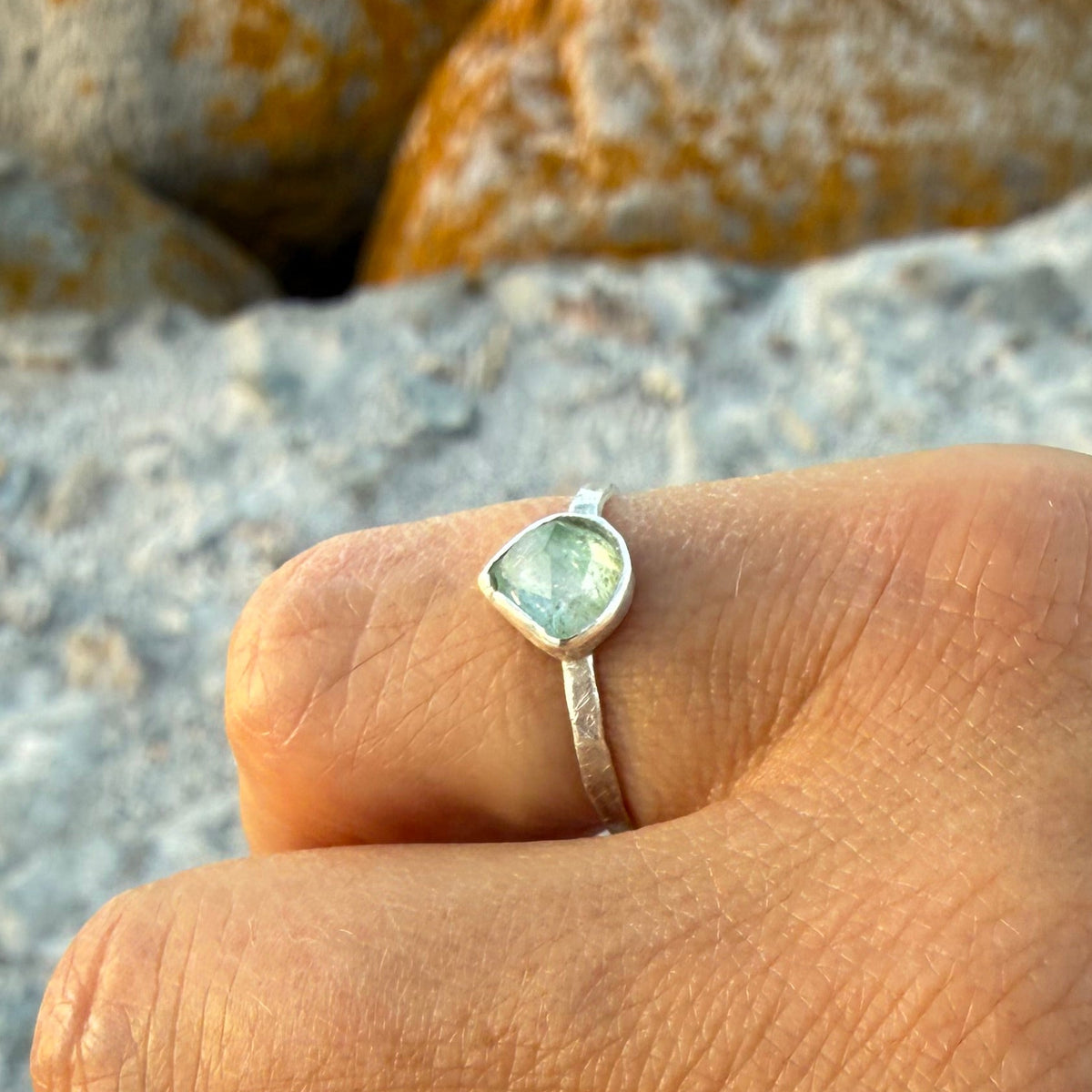GREEN TOURMALINE RING