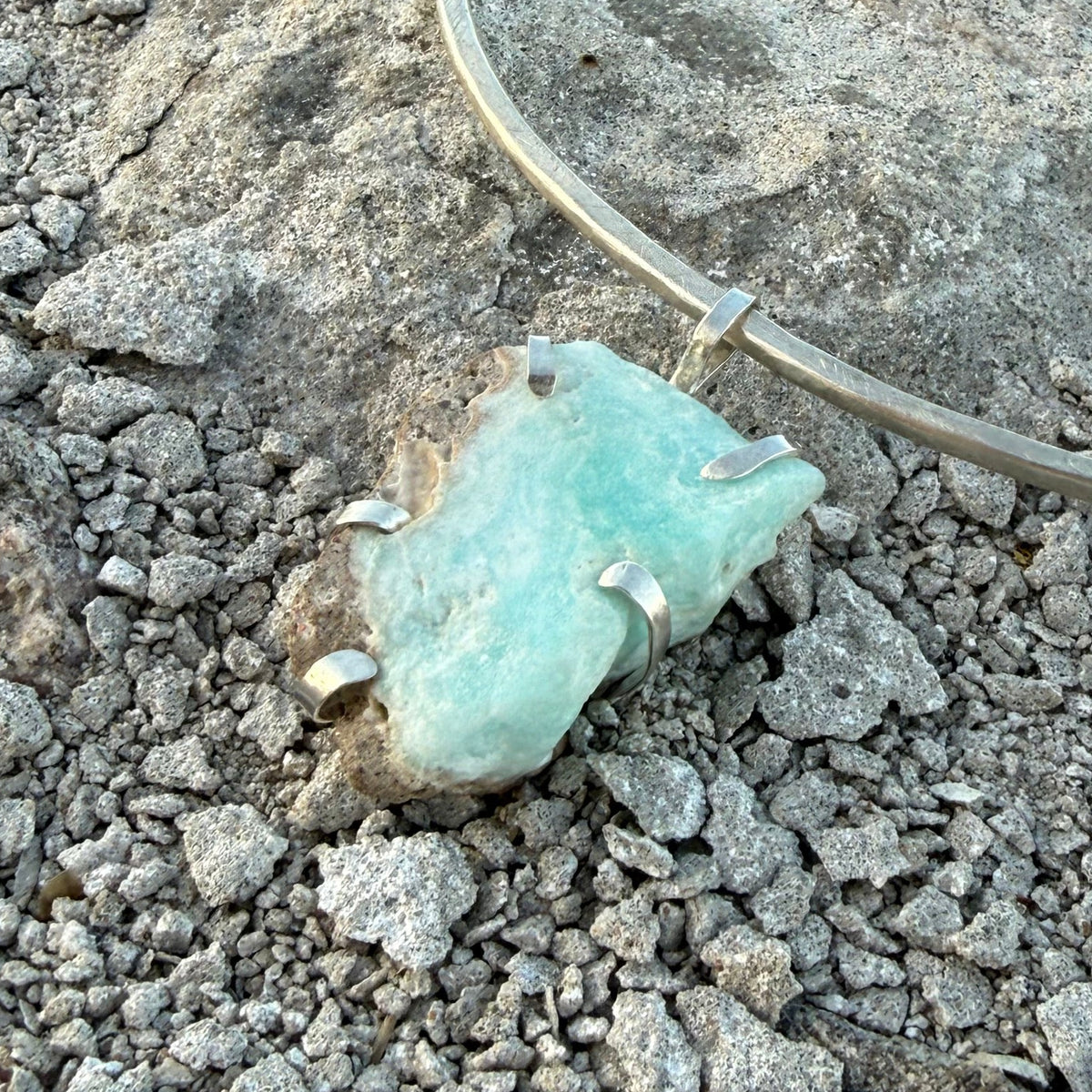 CARIBBEAN CALCITE pendant no.2