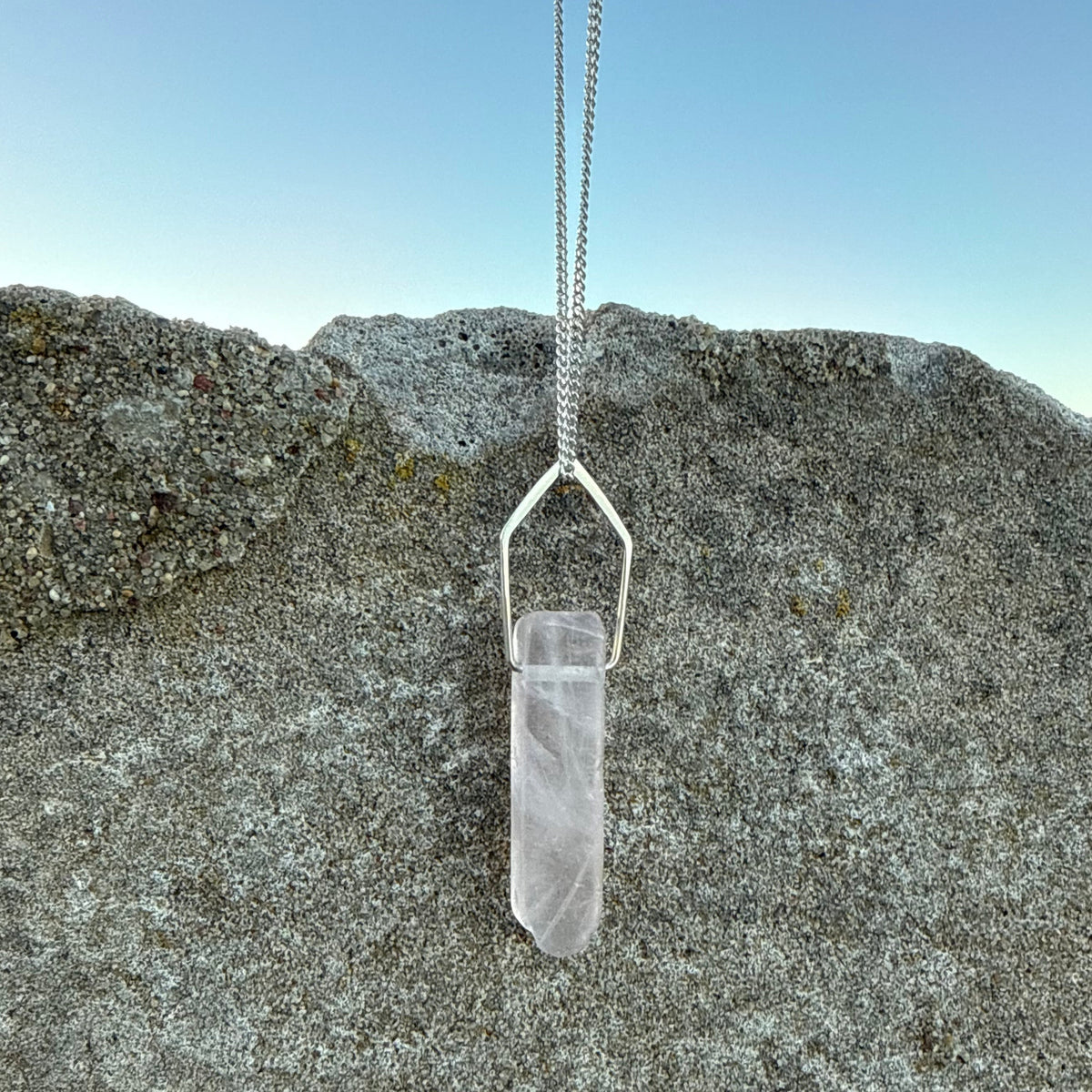 ROSE QUARTZ pendants