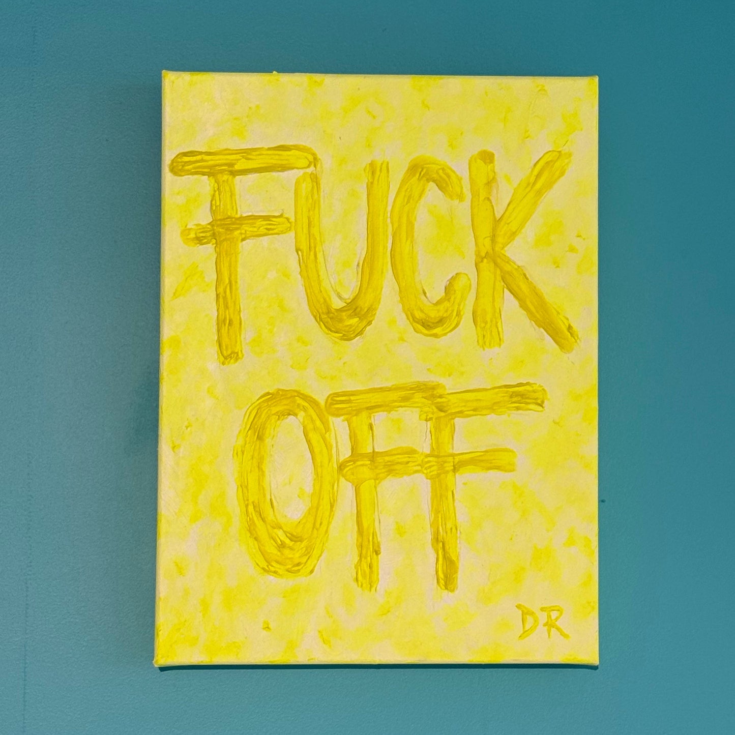 FUCK OFF (yellow)