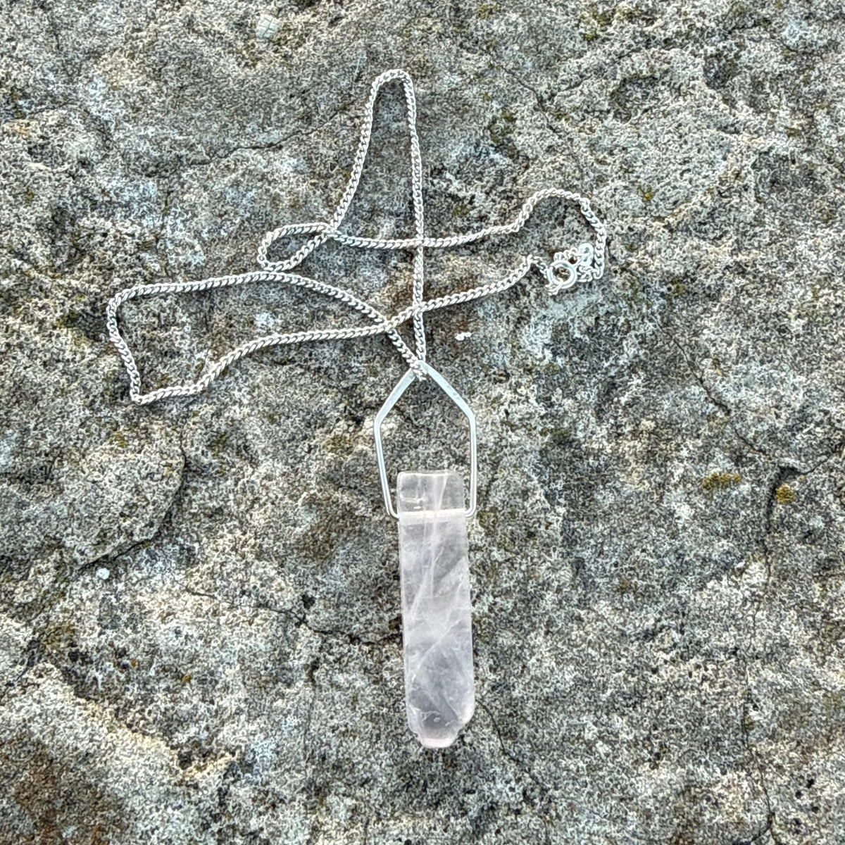 ROSE QUARTZ pendants