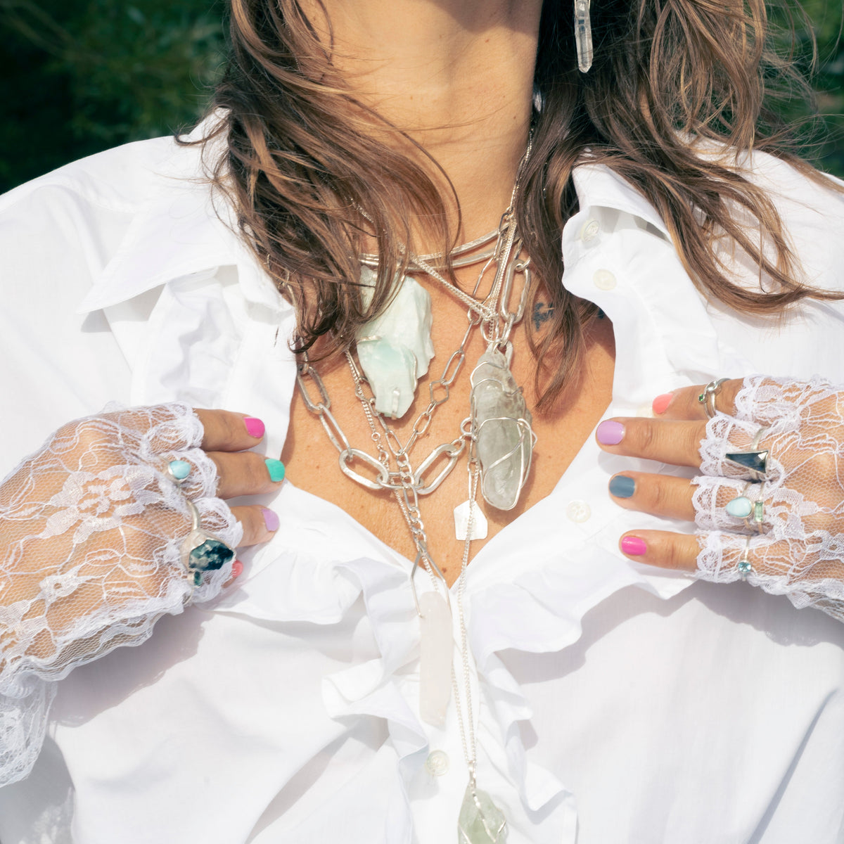 CHUNKY CHAIN NECKLACE 64 cm