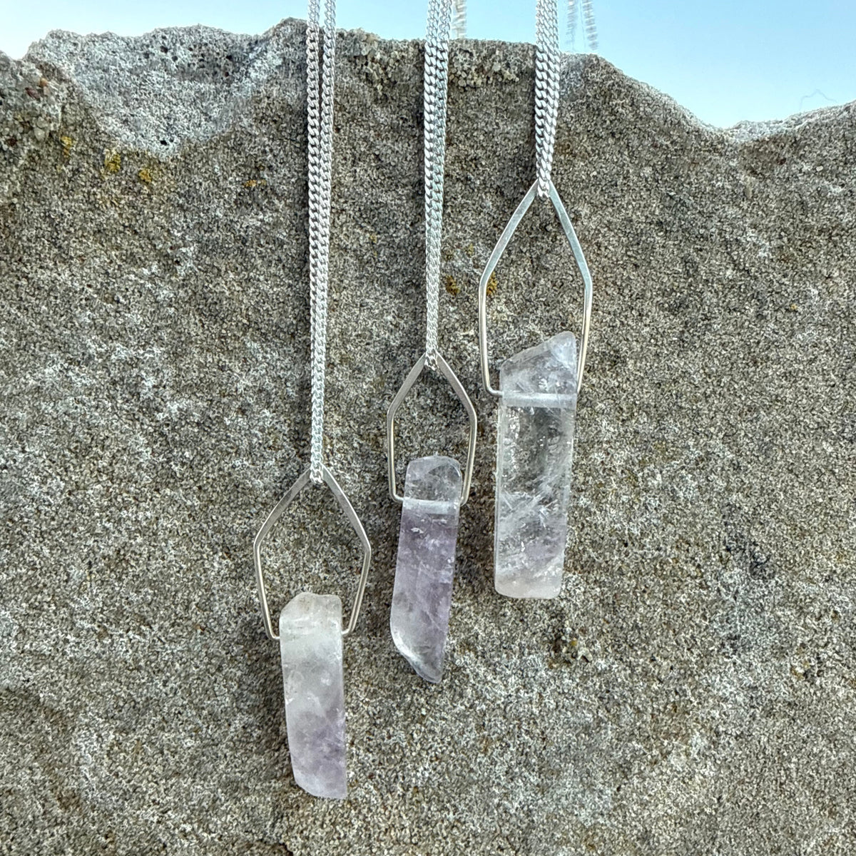 LAVENDER AMETHYST pendants